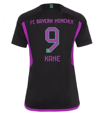 Lacne Ženy Futbalové dres Bayern Munich Harry Kane #9 2023-24 Krátky Rukáv - Preč